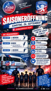 Saisoneröffnung Handball Einladung