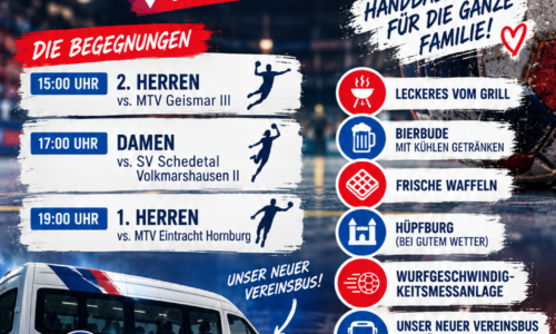 Saisoneröffnung Handball Einladung